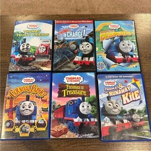 Thomas & Friends DVD Set - Blue and Red